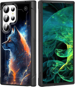 Galaxy S25 Heavy Duty Dual Layer Hard PC & Soft Silicone Rugged Bumper Shockproof Protective Case - Redpepper Cases