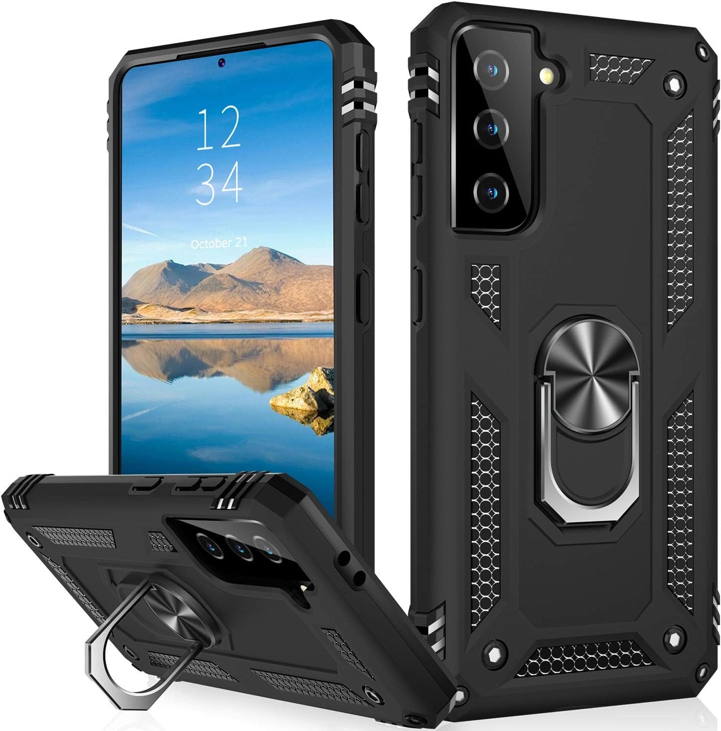Galaxy S25 Plus Military Grade Shockproof Heavy Duty Protective Phone Cover - Redpepper Cases