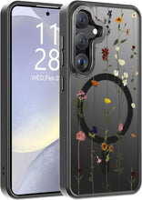 Load image into Gallery viewer, Galaxy S25 Ultra Cute Floral Design Phone Case with Screen Protector - Redpepper Cases