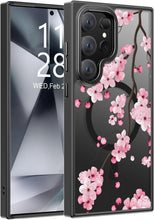 Load image into Gallery viewer, Galaxy S25 Ultra Cute Floral Design Phone Case with Screen Protector - Redpepper Cases