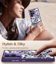 Load image into Gallery viewer, Galaxy S25 Ultra Cute Floral Design Phone Case with Screen Protector - Redpepper Cases
