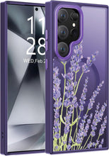 Load image into Gallery viewer, Galaxy S25 Ultra Cute Floral Design Phone Case with Screen Protector - Redpepper Cases