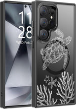 Load image into Gallery viewer, Galaxy S25 Ultra Cute Floral Design Phone Case with Screen Protector - Redpepper Cases
