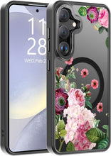 Load image into Gallery viewer, Galaxy S25 Ultra Cute Floral Design Phone Case with Screen Protector - Redpepper Cases