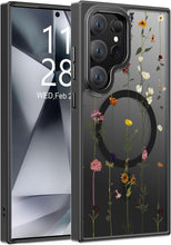 Load image into Gallery viewer, Galaxy S25 Ultra Cute Floral Design Phone Case with Screen Protector - Redpepper Cases