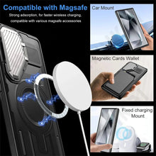 Load image into Gallery viewer, Galaxy S25 Ultra Magnetic Military Grade Metal Camera Cover Case - Redpepper Cases