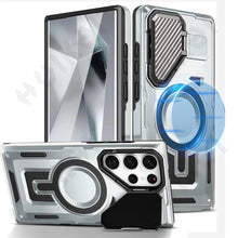 Load image into Gallery viewer, Galaxy S25 Ultra Magnetic Military Grade Metal Camera Cover Case - Redpepper Cases