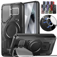 Load image into Gallery viewer, Galaxy S25 Ultra Magnetic Military Grade Metal Camera Cover Case - Redpepper Cases