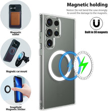 Load image into Gallery viewer, Galaxy S25 Ultra Magnetic TPU Bumper &amp; PC Back Phone Cover - Redpepper Cases