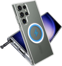 Load image into Gallery viewer, Galaxy S25 Ultra Magnetic TPU Bumper &amp; PC Back Phone Cover - Redpepper Cases