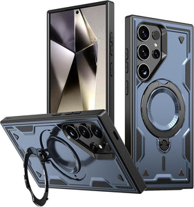 Galaxy S25 Ultra Military Shockproof Kickstand Protective Case - Redpepper Cases