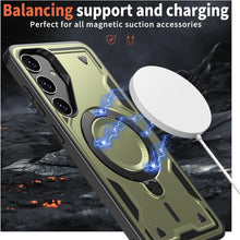 Load image into Gallery viewer, Galaxy S25 Ultra Military Shockproof Kickstand Protective Case - Redpepper Cases