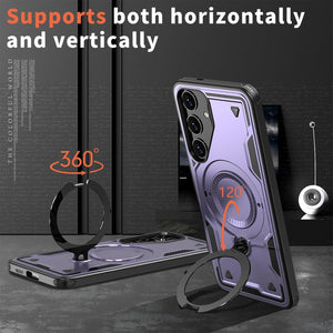 Galaxy S25 Ultra Military Shockproof Kickstand Protective Case - Redpepper Cases