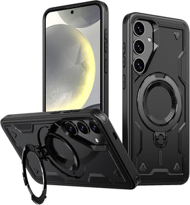 Galaxy S25 Ultra Military Shockproof Kickstand Protective Case - Redpepper Cases