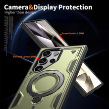 Load image into Gallery viewer, Galaxy S25 Ultra Military Shockproof Kickstand Protective Case - Redpepper Cases