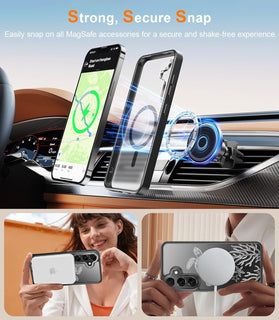 Galaxy S25 Ultra Screen Protector & Shockproof Translucent Matte Cover - Redpepper Cases