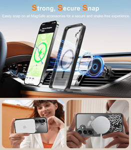 Galaxy S25 Ultra Screen Protector & Shockproof Translucent Matte Cover - Redpepper Cases