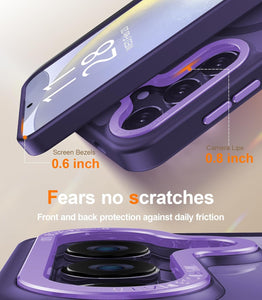 Galaxy S25 Ultra Screen Protector & Shockproof Translucent Matte Cover - Redpepper Cases