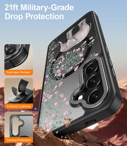 Galaxy S25 Ultra Screen Protector & Shockproof Translucent Matte Cover - Redpepper Cases
