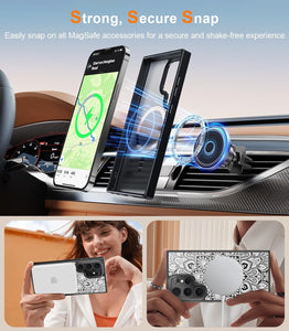 Galaxy S25 Ultra Screen Protector & Shockproof Translucent Matte Cover - Redpepper Cases