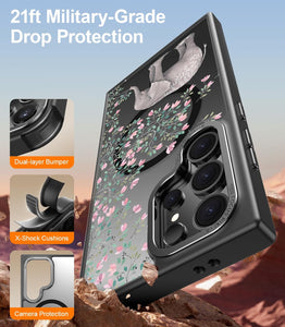 Galaxy S25 Ultra Screen Protector & Shockproof Translucent Matte Cover - Redpepper Cases