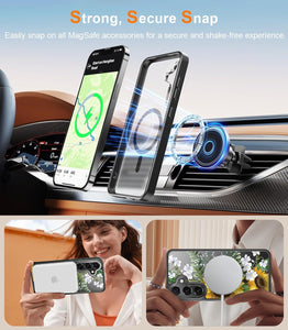 Galaxy S25 Ultra Screen Protector & Shockproof Translucent Matte Cover - Redpepper Cases
