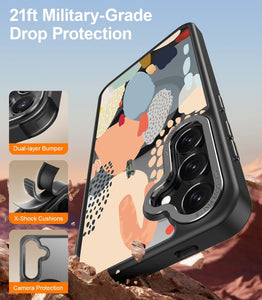 Galaxy S25 Ultra Screen Protector & Shockproof Translucent Matte Cover - Redpepper Cases