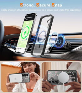 Galaxy S25 Ultra Screen Protector & Shockproof Translucent Matte Cover - Redpepper Cases