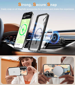 Galaxy S25 Ultra Screen Protector & Shockproof Translucent Matte Cover - Redpepper Cases