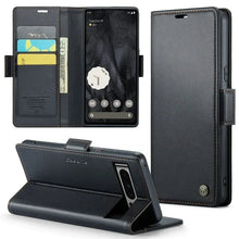 Load image into Gallery viewer, Google Pixel 9 Pro XL Luxury Magnetic Wallet Leather Phone Case - Redpepper Cases