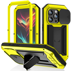 iPhone 16 Pro Heavy Aluminum Armor Metal Phone Case - Redpepper Cases