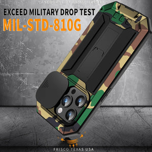 iPhone 16 Pro Heavy Aluminum Armor Metal Phone Case - Redpepper Cases