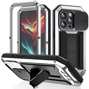 iPhone 16 Pro Heavy Aluminum Armor Metal Phone Case - Redpepper Cases