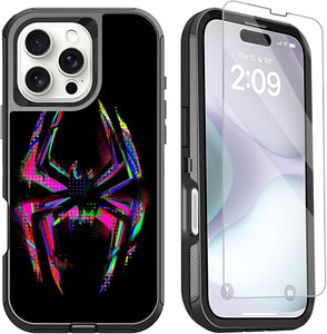 iPhone 16 Pro Max Screen Protector Old Vintage American Flag Design Phone Case - Redpepper Cases