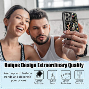 iPhone 16 Pro Max Screen Protector Old Vintage American Flag Design Phone Case - Redpepper Cases