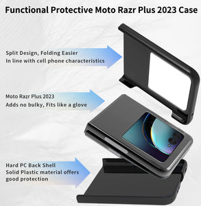 Motorola Moto Razr 50 Lightweight Hard PC Flip Shockproof Protective Case - Redpepper Cases