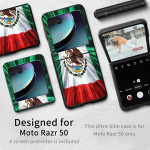 Motorola Moto Razr 50 Lightweight Hard PC Flip Shockproof Protective Case - Redpepper Cases