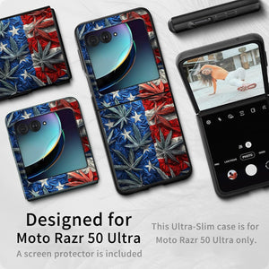 Motorola Moto Razr 50 Lightweight Hard PC Flip Shockproof Protective Case - Redpepper Cases