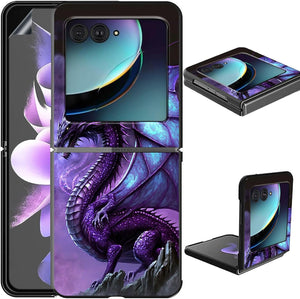 Motorola Moto Razr 50 Lightweight Hard PC Flip Shockproof Protective Case - Redpepper Cases