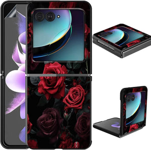 Motorola Moto Razr 50 Lightweight Hard PC Flip Shockproof Protective Case - Redpepper Cases