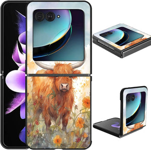 Motorola Moto Razr 50 Lightweight Hard PC Flip Shockproof Protective Case - Redpepper Cases
