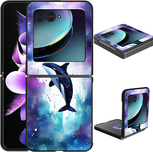 Motorola Moto Razr 50 Lightweight Hard PC Flip Shockproof Protective Case - Redpepper Cases