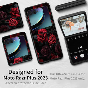 Motorola Moto Razr 50 Lightweight Hard PC Flip Shockproof Protective Case - Redpepper Cases