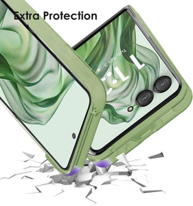 Motorola Moto Razr Plus 2024 5G Clear Slim Shockproof Hard Phone Case Cover - Redpepper Cases