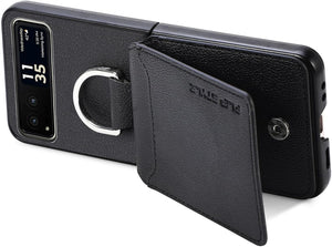 Motorola Razr+ 2023 Card Holder Luxury PU Leather Protective Phone Case - Redpepper Cases