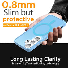 Load image into Gallery viewer, Samsung Galaxy S24 Plus/S25 Plus 3 - Layer Crystal Transparent Case - Redpepper Cases