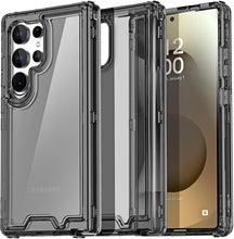 Load image into Gallery viewer, Samsung Galaxy S24 Plus/S25 Plus 3 - Layer Crystal Transparent Case - Redpepper Cases
