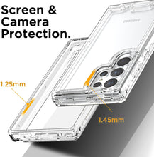 Load image into Gallery viewer, Samsung Galaxy S24 Plus/S25 Plus 3 - Layer Crystal Transparent Case - Redpepper Cases