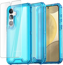 Load image into Gallery viewer, Samsung Galaxy S24 Plus/S25 Plus 3 - Layer Crystal Transparent Case - Redpepper Cases