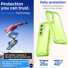 Load image into Gallery viewer, Samsung Galaxy S24 Plus/S25 Plus 3 - Layer Crystal Transparent Case - Redpepper Cases